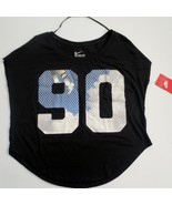 Nike Women Black Signal Air Max 90 Shirt - 677299 - Black 010 - Size S -... - £15.73 GBP