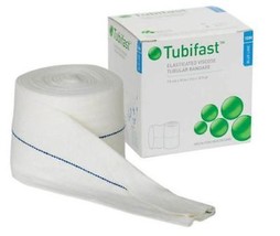 Tubifast 2-way Stretch Tubular Bandage in Blue 10M x 5 - £46.73 GBP