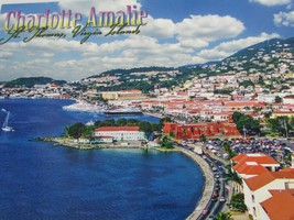 Charlotte Amalie St Thomas USVI US Virgin Island Postcard 48411 - $11.88