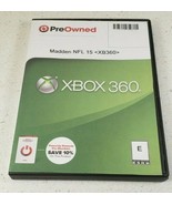 Madden NFL 15 (Microsoft Xbox 360, 2014) GAME DISC Only - $9.02 CAD