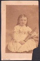 May Florence Onderdonk Cabinet Photo of Young Girl ca. 1880s New York City - $19.75