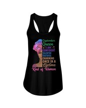 Septemper Girl Tank Tops I Am Confident Talented Truthful Kind of Woman Top - £15.60 GBP