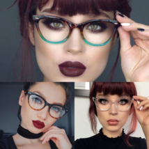 CAT EYE Eyeglasses BAMBI  &quot;Ombre&quot; Women Tortoise BLACK Gradient Shadz GAFAS - £9.36 GBP