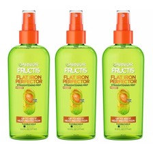 PACK OF 3* Garnier Fructis Flat Iron Perfector Straightening Mist Argan ... - $19.75