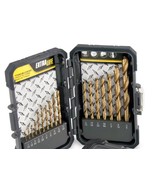 Mibro 871570 Titanium Nitride Coated High Speed Steel Drill Bit Set - 17... - $61.62 CAD