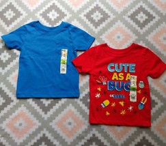 2 Piece Lot of  Baby Boys Spring Summer Clothes Size 12 mo  Boy shirts  ... - $9.41