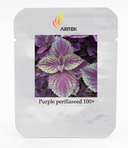Heirloom Purple Perillaseeds, Professional Pack, 100 Seeds / Pack, Organic Refre - £2.78 GBP