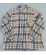 Motherhood Maternity Cotton Flannel Shirt Size Medium - $17.50