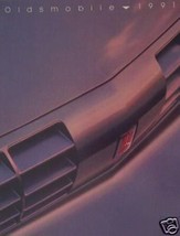 1991 Oldsmobile Full Line Brochure - Cutlass, Toronado, 98, Bravada, and... - £3.98 GBP
