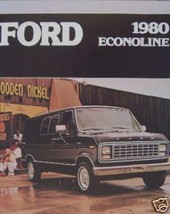 1980 Ford Econoline Brochure - $5.00