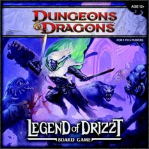 Wizards Of The Coast Dungeons &amp; Dragons: Legend of Drizzt Board Game - £44.11 GBP