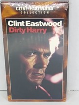 Vtg VHS Dirty Harry Clint Eastwood Collection New Factory Sealed With Water Mark - £7.82 GBP