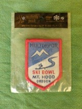 NEW NIP Mt. Hood Oregon Multorpor Ski Bowl Skibowl Skiing Area Woven Patch Badge - £31.10 GBP