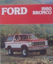 1980 Ford Bronco Brochure - $5.00