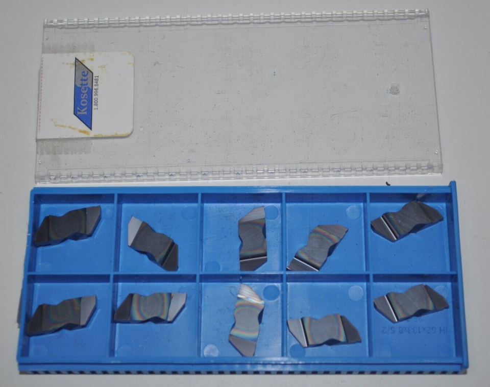 Lot of 10 NEW - Kosette  Carbide Inserts - GNGP3125L GM3125 - $108.89