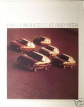 1985 Dodge Vista, Colt, Conquest Brochure - £7.97 GBP