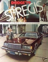 1979 Dodge St. Regis Brochure - $5.00