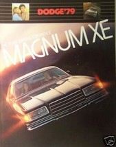 1979 Dodge Magnum XE Brochure - $5.00