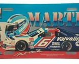 Vintage 1990s Plastic License Plate Collectible Valvoline #6 Mark Martin - $12.24