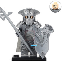 Lord of the Rings Armored Elven Warrior Custom Lego Compatible Minifigure Bricks - £2.38 GBP