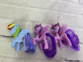 My Little Pony MLP Ponies Mixed Lot Figures Toy Rainbow Dash Twilight Sparkle - £7.91 GBP
