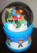 Musical Globe with Snow Sound Light &amp; Motion Snow Dome - $39.99