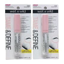 3x Wet n Wild Megaclear Lash &amp; Brow Clear Transparent Gel Formula Mascar... - $22.76