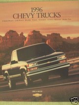 1996 Chevrolet Trucks, SUVs & Vans Full Line Brochure - $10.00
