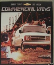 2002 Chevrolet Commercial Vans Brochure - $10.00