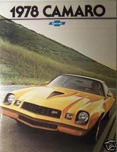 1978 Chevrolet Camaro Brochure - Original! - £7.99 GBP