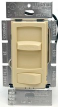 Lutron Skylark Contour CT-600P-IV Ivory 1-Pole Dimmer Rocker+Slide Light Switch - £6.82 GBP