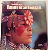 The World of the American Indian 1989 Hardcover Book National Geographic  - £15.54 GBP