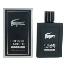 L&#39;Homme Lacoste Intense by Lacoste, 3.3 oz Eau De Toilette Spray for Men - £53.47 GBP