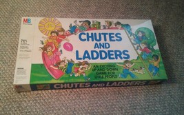 000 Vintage 1979 Chutes &amp; Ladders Milton Bradley Board Game #4555 - £15.81 GBP