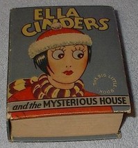 Old Big Little Book Ella Cinders Mysterious House 1934 Vintage - £23.42 GBP