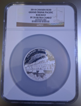 Canada $30 Grand Trunk Pacific Railway PR70 ULTRA CAMEO NGC silver coin ... - $375.21