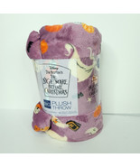 Kohls The Big One The Nightmare Before Christmas Oversized Plush Throw 5... - $627.25 MXN