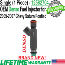 NEW Genuine Denso 1Pc Fuel Injector for 2006, 2007 Chevy HHR 2.2L I4 #12582704 - £81.40 GBP