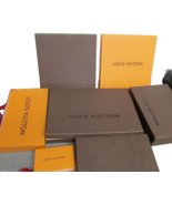 LARGE LOT Authentic Louis Vuitton Empty Boxes with Ribbon &amp; Bag 7 Boxes - £77.53 GBP