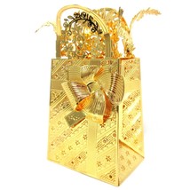 2006 Annual Holiday Shopping Danbury Mint Christmas Ornament Gold Plated - £27.76 GBP