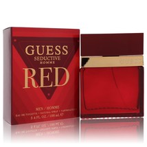 Guess Seductive Homme Red by Guess Eau De Toilette Spray 3.4 oz for Men - £40.41 GBP