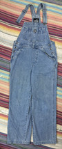 Vtg ‘97 Levi’s Silvertab Carpenter Bib Overalls Women&#39;s Medium Wash Jeans Sz M - £106.19 GBP