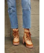 East Lion Corp Lace Up Lug Booties - $55.11