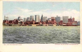 New York City Skyline from North River NYC NY 1905c Detroit Publishing postcard - £5.86 GBP