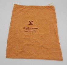 Louis Vuitton Storage Dust Cover Bag Malletiera Paris 17x 14 Inch Drawstring VTG - £20.16 GBP