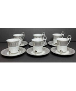 12 PCS NEW Vtg Imperial Fine China Fine Porcelain Sheng Xing Coffee Espr... - $17.54