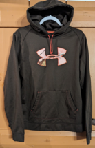 Under Armour - Women’s Hoodie - Brown Pink - Size XL Hooded Pullover Sweatshirt - £13.80 GBP