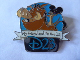 Disney Trading Broches 84082 D23 &#39;Refer-A-Friend&#39; Ensemble - Pumba Et Timon - £22.40 GBP