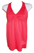Women&#39;s Athletic Racerback Tank Top Size M Built In Bra Bright Pink Aeri... - $298.12 MXN