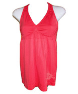 Women&#39;s Athletic Racerback Tank Top Size M Built In Bra Bright Pink Aeri... - $298.51 MXN